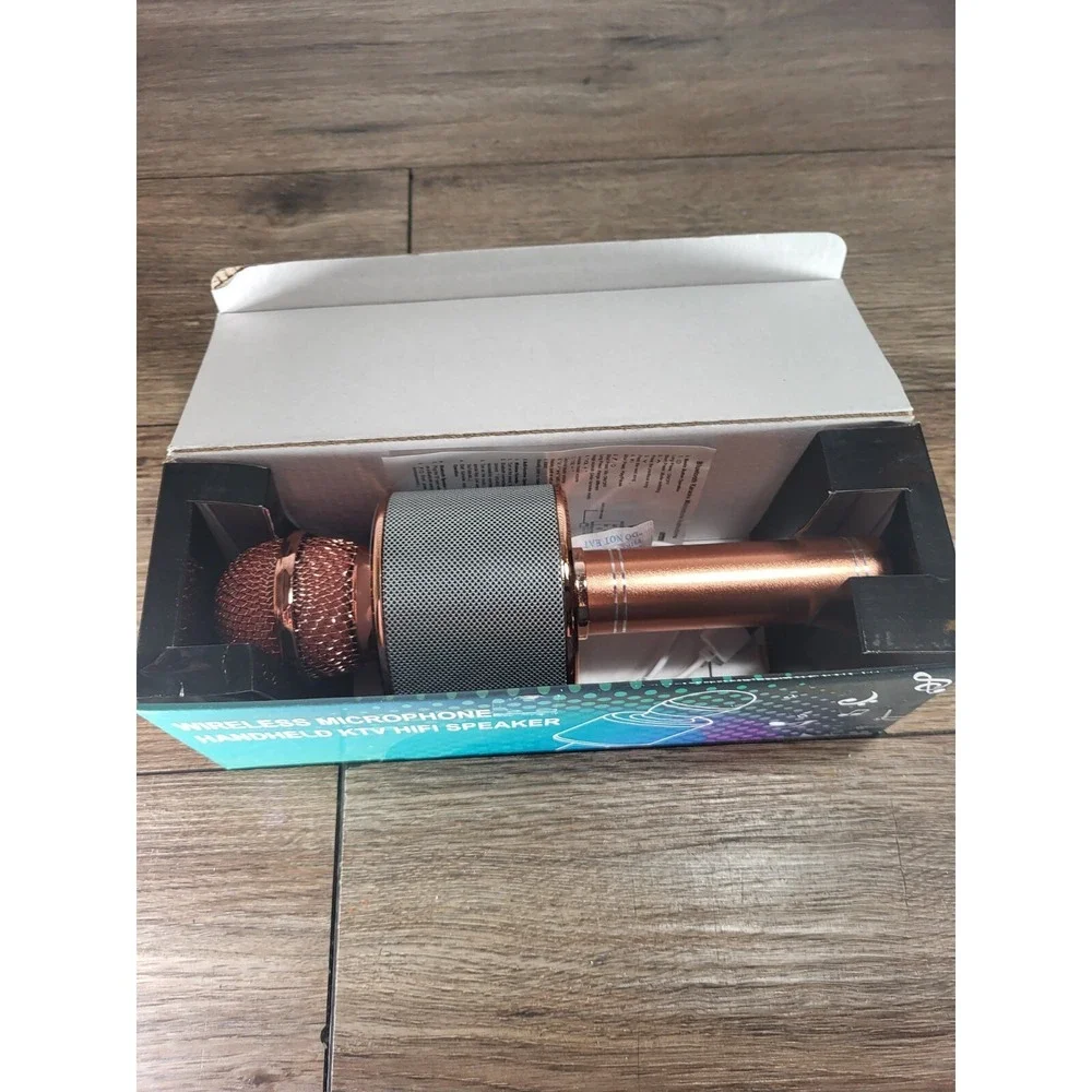 Tecboss‎ Karaoke Microphone model RoseGold